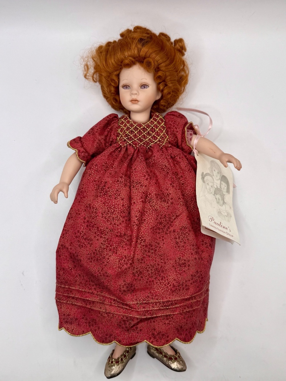 Pauline Bjonness-Jacobsen Alexandra Limited Edition Porcelain Doll 12” 117/300